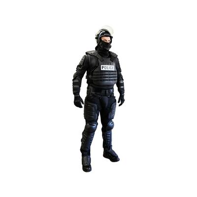 HWI Gear ED100 Elite Defender Riot Suit CP100 Chest Protector/FA100 Forearm/SG100 Shin Guard/TG100 Thigh Guard Carry Bag Black Medium/Large