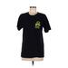 American Apparel Short Sleeve T-Shirt: Black Tops - Women's Size Medium