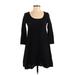 American Eagle Outfitters Casual Dress - A-Line: Black Solid Dresses - Women's Size X-Small