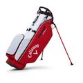 Callaway Golf 2022 Fairway C Stand Bag, Double Strap, White/Red Color