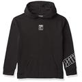 PUMA Boys' Pullover Hoodie Hooded Sweatshirt, Black, Medium