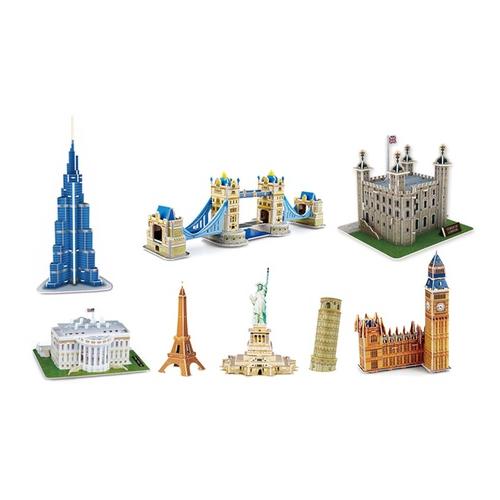 Puzzle: Eiffelturm und Big Ben / 2