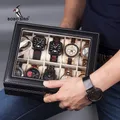 BOBO BIRD-Présentoir de montre-bracelet en similicuir boîte de rangement support de montre