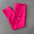 Nike Pants & Jumpsuits | Brand New Nike Dri-Fit Crop Leggings | Color: Pink | Size: S