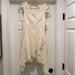 Free People Dresses | Free People Lace Dress. Worn Once. | Color: Cream/White | Size: 4