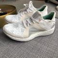 Adidas Shoes | Adidas Pureboost X Element Running Shoe 5.5 | Color: White | Size: 5.5