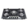5 Burners Gas Hob - Built-in Gas Hob 5 Burners,Stainless Steel 5 Stoves Built-in Gas Hob,LPG/NG Cooktop Stove with with FFD and Enamel Pan Stands,Cast Iron Pan Support [Energy Class A+]