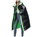 Woemns Long Down Parka Jacket Trendy Coat Women Winter Jacket Cotton Padded Warm Maxi Puffer Coat Lady Long Coats