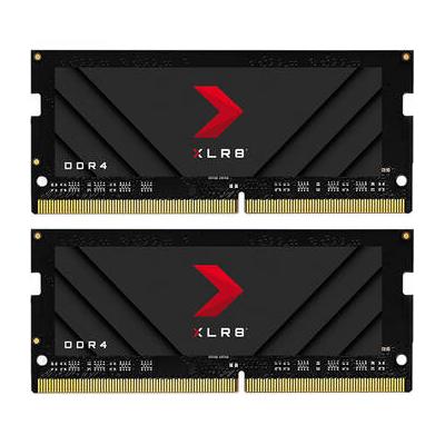 PNY 32GB XLR8 Gaming DDR4 3200 MHz SO-DIMM Memory Kit (2 x 16GB) MN32GK2D43200X