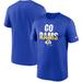 Men's Nike Royal Los Angeles Rams Legend Local Phrase Performance T-Shirt