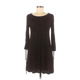 Express Casual Dress: Black Solid Dresses - Women's Size Small