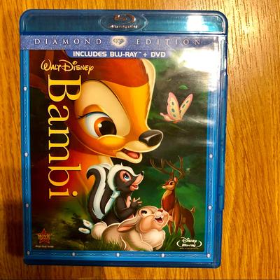Disney Media | Disney Bambi Blu-Ray Dvd | Color: Orange | Size: Os