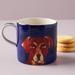 Anthropologie Kitchen | Anthropologie Carol Akins Furry Friends- Duke | Color: Blue/Red | Size: Os