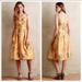 Anthropologie Dresses | Anthropologie Nwot James Coviello Botanica Dress 6 | Color: Gold/Yellow | Size: 6