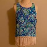 Lilly Pulitzer Tops | Lilly Pulitzer Top | Color: Blue/Green | Size: 0