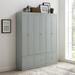 Harper 3Pc Entryway Set Gray - 3 Pantry Closets - Crosley KF31010GY