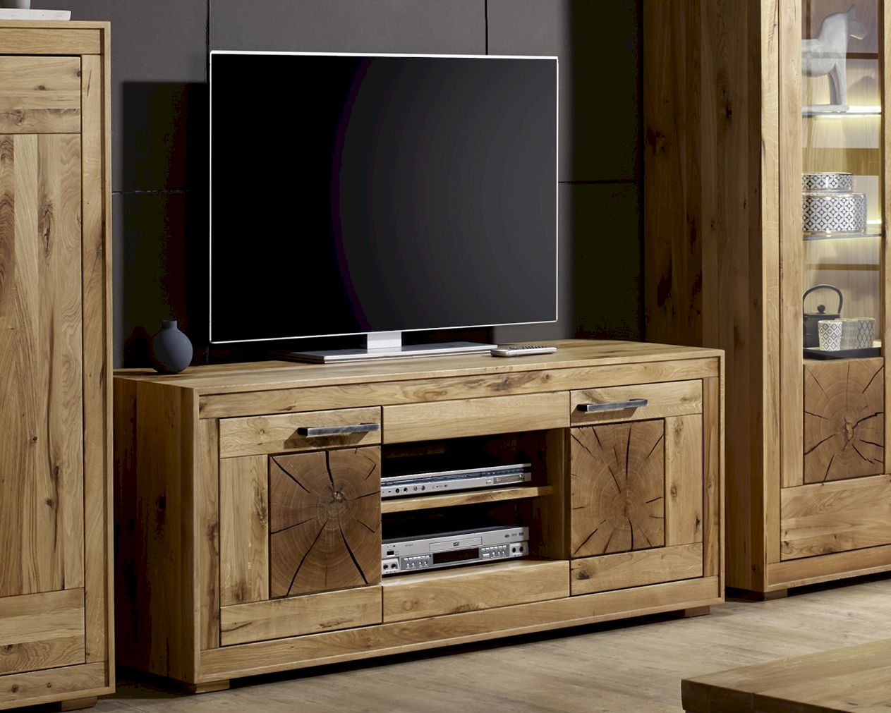 3S Frankenmöbel »Albero« Massivholz TV-Element WZ-0315 / Kernbuche / TV-Element II / 150 cm