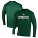 Men's Under Armour Green Loyola Greyhounds Performance Long Sleeve T-Shirt