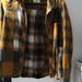 Anthropologie Jackets & Coats | Anthropologie Flannel, Plaid Shirt/Jacket, M, Great Pre-Owned | Color: Gold/Gray | Size: M