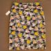 Lularoe Skirts | New Lularoe Disney Mickey Skirt Cassie Lularoe 3d Mickey Skirt New Lularoe Skirt | Color: Cream/Tan | Size: L