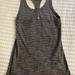 Lululemon Athletica Tops | Black And White Lululemon Running Shirt. | Color: Black/Gray | Size: 4