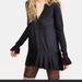 Free People Tops | Free People Black Tunic/Dress | Color: Black/Gray | Size: S