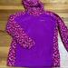 Columbia Jackets & Coats | Columbia Purple Multicolor Diamond Pullover With Hood. Size L 14-16 | Color: Purple | Size: Lg