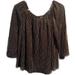 Anthropologie Tops | Anthropologie W5 Striped Off The Shoulder | Color: Black/White | Size: S