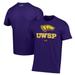 Men's Under Armour Purple Wisconsin-Stevens Point Pointers Logo Performance T-Shirt