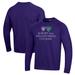 Men's Under Armour Purple Hobart Statesmen All Day Fleece Pullover Sweatshirt