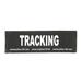 Tracking Patch for Dogs, Large, Black