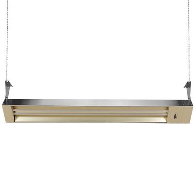 TPI OCH Series OCH-46-277V-SSE Stainless Steel Outdoor / Indoor Quartz Electric Infrared Heater - 277V, 2000W