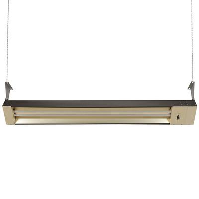 TPI OCH Series OCH-57-277VE Brown Outdoor / Indoor Quartz Electric Infrared Heater - 277V, 3000W