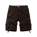 Matchstick Men's Twill Cargo Shorts#S3612 (3087 Grayish Green,5XL/42)