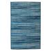 "Liora Manne Marina Stripes Indoor/Outdoor Rug China Blue 2'7"" x 4'3"" - Trans Ocean MNA34805203"