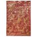 "Liora Manne Marina Lava Indoor/Outdoor Rug Red 3'11"" x 5'10"" - Trans Ocean MNA46811424"