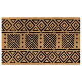 Liora Manne Natura Mudcloth Outdoor Mat Black 2' x 3' - Trans Ocean NTR23223648