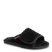 MUK LUKS Topher Open Toe Slipper - Mens 13 Black Slipper Medium