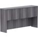 Lorell Weathered Charcoal Laminate Hutch