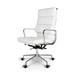 White PU leather High back Office chair