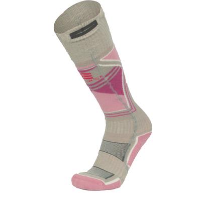 Fieldsheer Mobile Warming Women's Performance 2.0 Merino Heated Socks Grey/Pink
