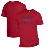 Men's Red Florida Atlantic Owls The Keeper T-Shirt