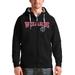 Men's Antigua Black Washington Wizards Victory Full-Zip Hoodie