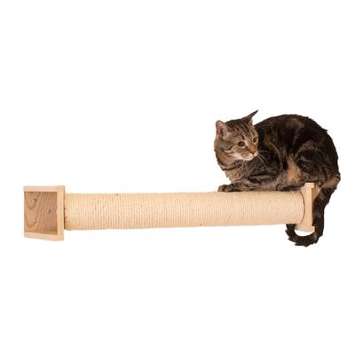 Real Wood Wall Series: Cat Scratching Post by Armarkat in Beige