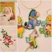 Disney Holiday | 3 Lots-Winnie-The-Pooh Xmas Orn's, Santa-Paper Book,& Xmas Hanky | Color: Green/Red | Size: Os