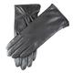 Winter Gloves for Women Genuine Leather Warm Cashmere & Wool Blend Lining Touchscreen Windproof Driving Dress - grey - Medium (7)