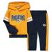 Toddler Gold/Navy Nashville Predators Miracle On Ice Raglan Pullover Hoodie & Pants Set