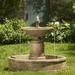 Campania International Borghese Cast Stone Fountain | 32 H x 34.5 W x 34.5 D in | Wayfair FT-224-PN