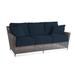 Braxton Culler Edisto Patio Sofa w/ Cushions Olefin Fabric Included/Sunbrella® Fabric Included in Gray | 32 H x 75 W x 37 D in | Wayfair