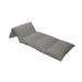 East Urban Home Lines Background w/ Big & Small Stars Outdoor Cushion Cover Polyester in Gray/Black | 36 W x 88 D in | Wayfair